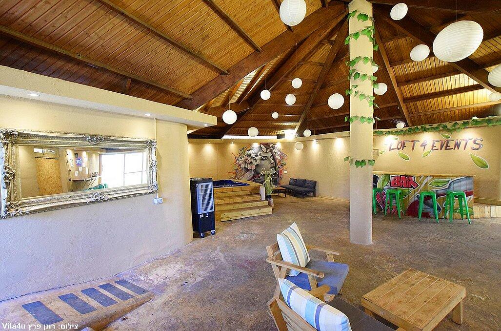 לופט פור איוונטס - Loft 4 Events מרכז  13  לופט 4 יו