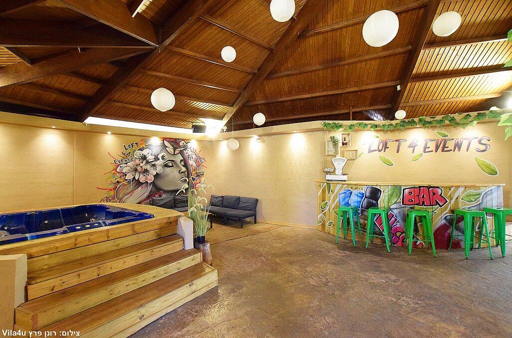 לופט פור איוונטס - Loft 4 Events מרכז  18  לופט 4 יו