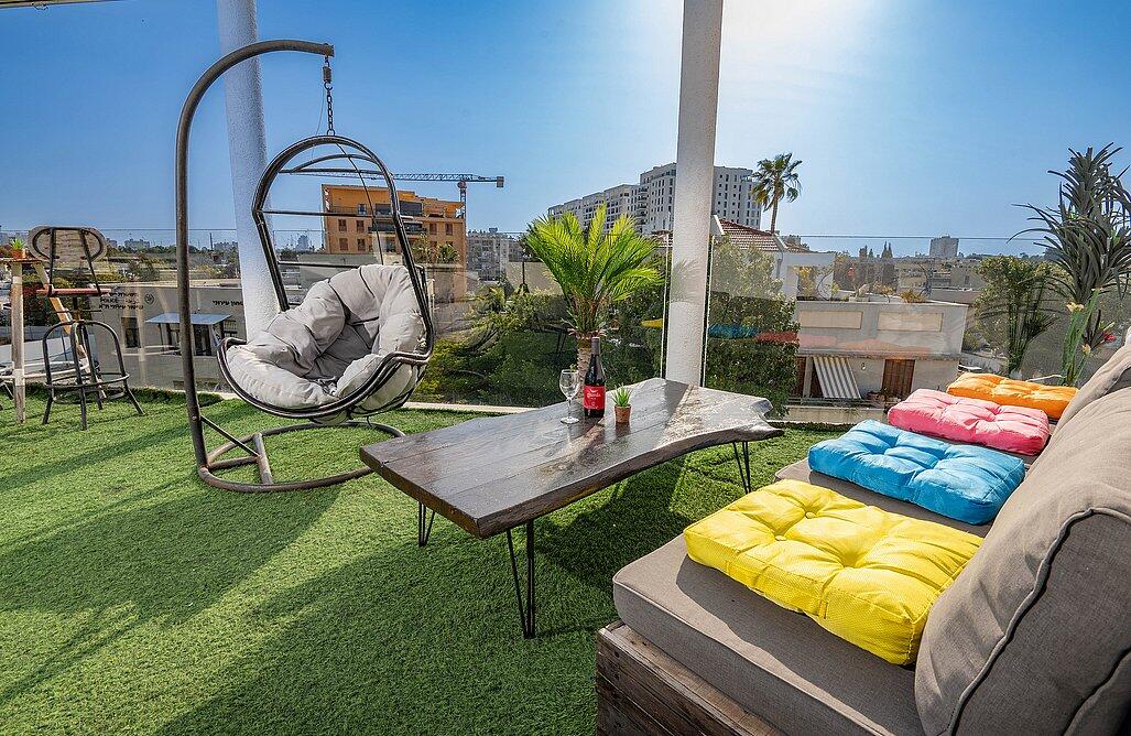 הפנטהאוז של תל אביב יפו מרכז  5  לופט 4 יו