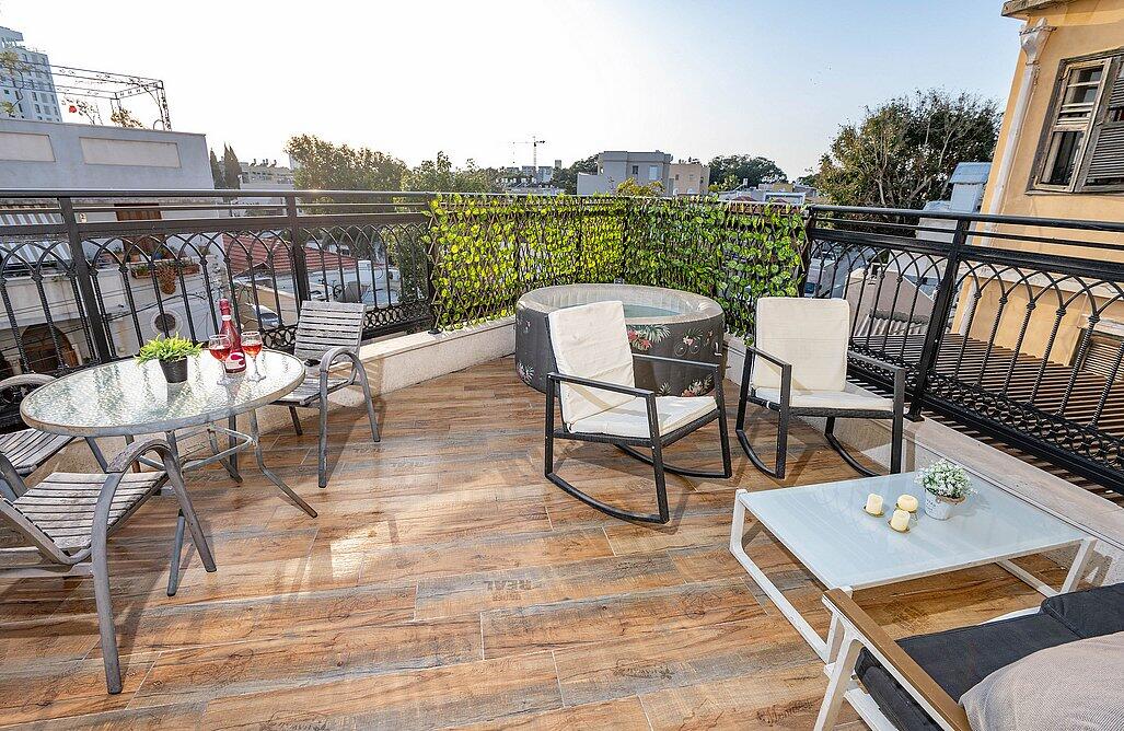 הפנטהאוז של תל אביב יפו מרכז  10  לופט 4 יו