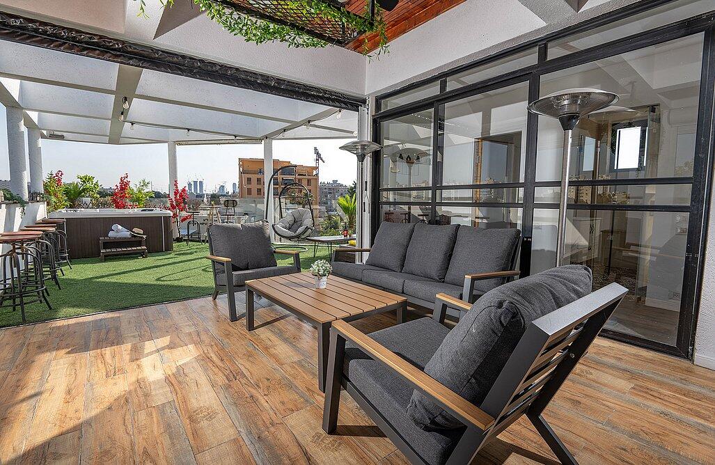 הפנטהאוז של תל אביב יפו מרכז  16  לופט 4 יו